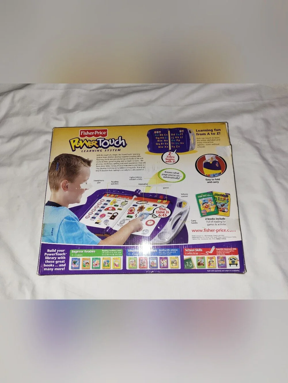 Fisher-Price PowerTouch Learning System - Purple & Green